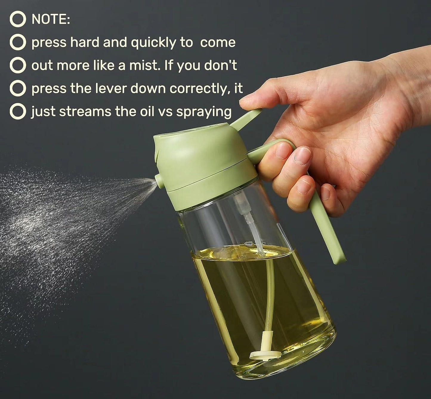 2 in 1 Portable Sprayer Oil Dispenser